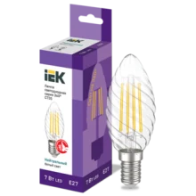 Перейти в категорию Лампы светодиодные "Свеча", "Свеча на ветру", "Свеча витая" (C35, CB35, CT35)