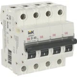 IEK ARMAT Автоматический выключатель M10N 4P D 40А