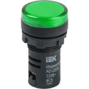 IEK Лампа AD22DS(LED)матрица d=22мм зеленый 36В AC/DC - BLS10-ADDS-036-K06 IEK Лампа AD22DS(LED)матрица d=22мм зеленый 36В AC/DC - BLS10-ADDS-036-K06