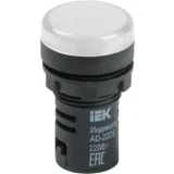 IEK Лампа AD22DS(LED)матрица d=22мм белый 230В