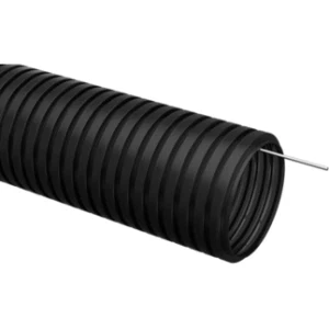 IEK Труба гофрированная ПНД d=16мм с зондом черная (50м) - CTG20-16-K02-050-1 IEK Труба гофрированная ПНД d=16мм с зондом черная (50м) - CTG20-16-K02-050-1