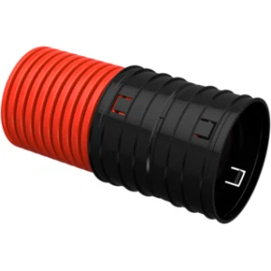 IEK ELASTA Труба гофрированная двустенная жесткая ПНД d=200мм красная (6м) - EA-TG13-2-1-2-200-006-K04 IEK ELASTA Труба гофрированная двустенная жесткая ПНД d=200мм красная (6м) - EA-TG13-2-1-2-200-006-K04