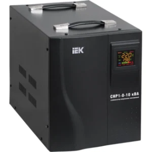 IEK Стабилизатор напряжения переносной HOME 5кВА (СНР1-0-5) - IVS20-1-05000 IEK Стабилизатор напряжения переносной HOME 5кВА (СНР1-0-5) - IVS20-1-05000