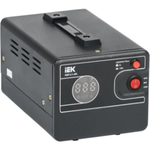 IEK Стабилизатор напряжения переносной HUB 0,5кВА - IVS21-1-D05-13 IEK Стабилизатор напряжения переносной HUB 0,5кВА - IVS21-1-D05-13