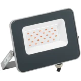 IEK Прожектор светодиодный СДО 07-20R red IP65 серый