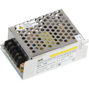 IEK Драйвер LED ИПСН-PRO 30Вт 12В блок-клеммы IP20 - LSP1-030-12-20-33-PRO IEK Драйвер LED ИПСН-PRO 30Вт 12В блок-клеммы IP20 - LSP1-030-12-20-33-PRO