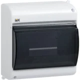 IEK KREPTA 3 Корпус пластиковый КМПн 2/6 IP30 белый