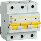 IEK Автоматический выключатель ВА47-150 3Р 80А 15кА C