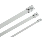 IEK Хомут стальной ХСт 4,6х400мм (100шт/упак)