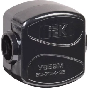 IEK Зажим кабельный ответвительный У-859М (50-70/4-35мм2) IP20 - UKZ-ZO-859M IEK Зажим кабельный ответвительный У-859М (50-70/4-35мм2) IP20 - UKZ-ZO-859M