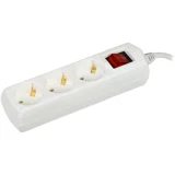 IEK Удлинитель У03В 3 места 2P+PE/1,5м 3х1мм2 10А/250В GENERICA