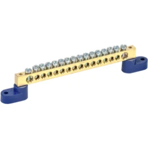 IEK Шина N "ноль" на двух угловых изоляторах ШНИ-8х12-16-У2-С - YNN10-812-16C2-K07 IEK Шина N "ноль" на двух угловых изоляторах ШНИ-8х12-16-У2-С - YNN10-812-16C2-K07